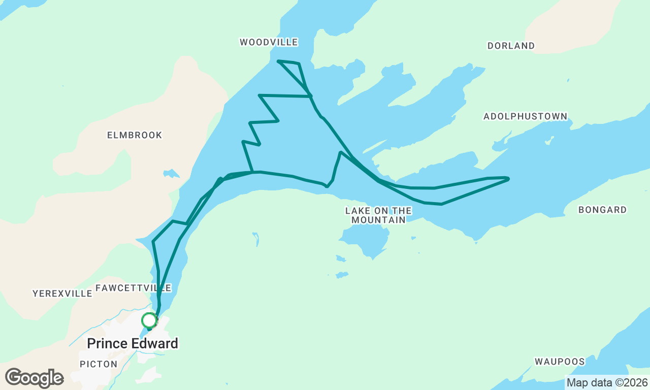 Voyage map