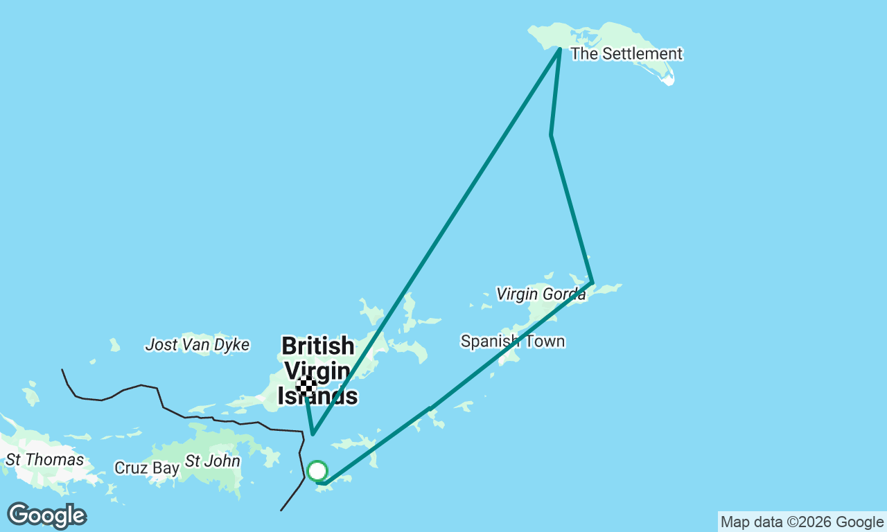 Voyage map