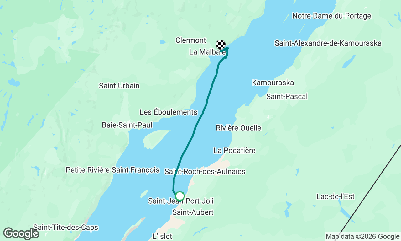 Voyage map