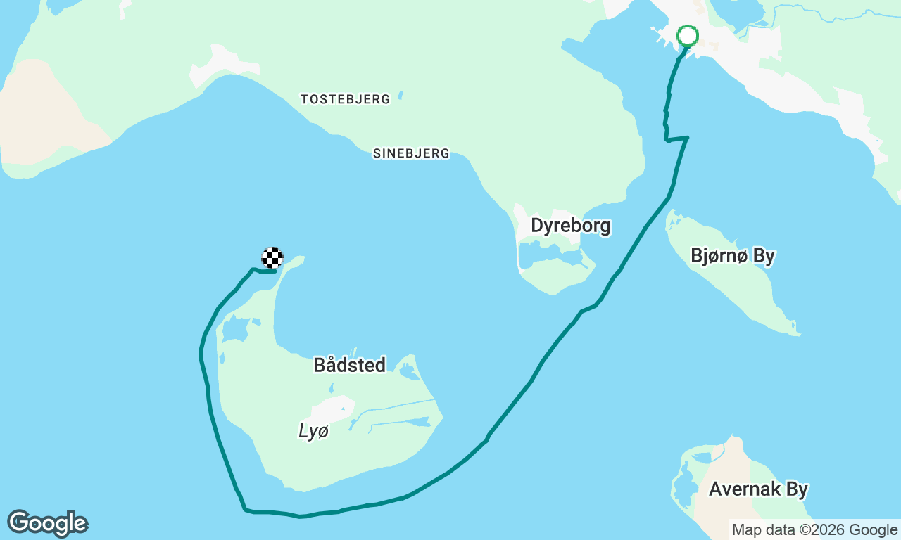 260804 Faaborg to Lyø By Ankerplatz bei 4 Bft 