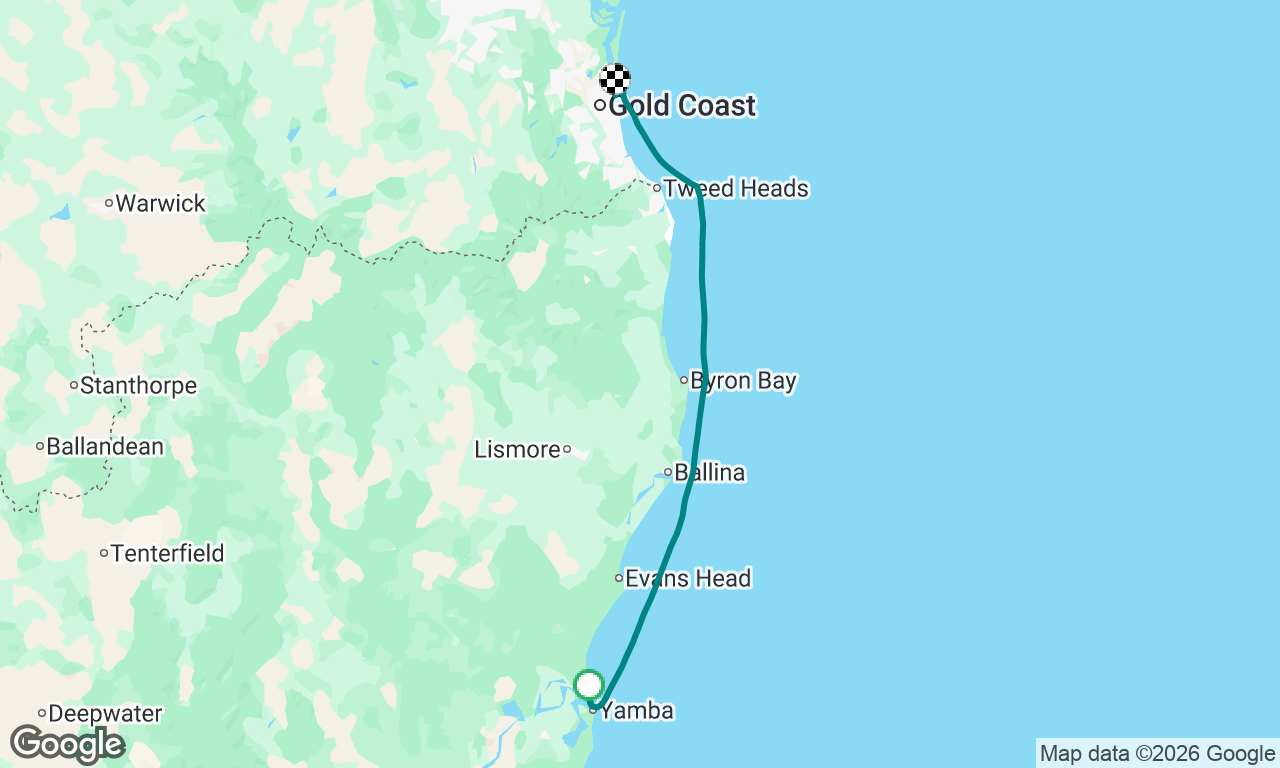 Voyage map