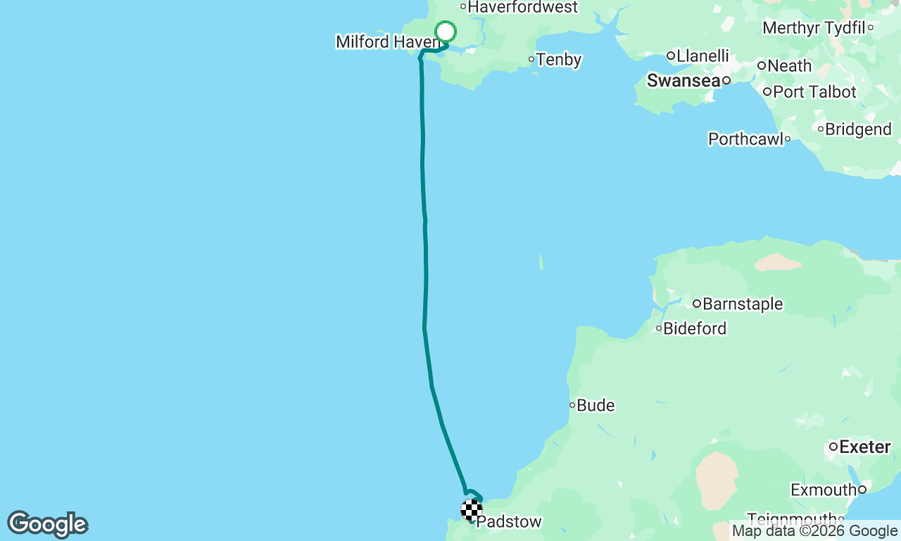 Milford Haven - Padstow 22082026
