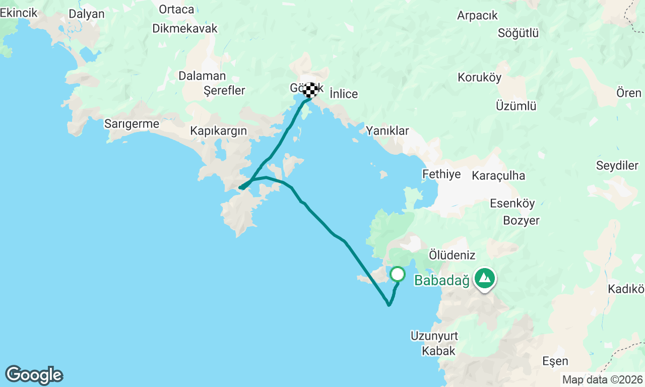 Voyage map