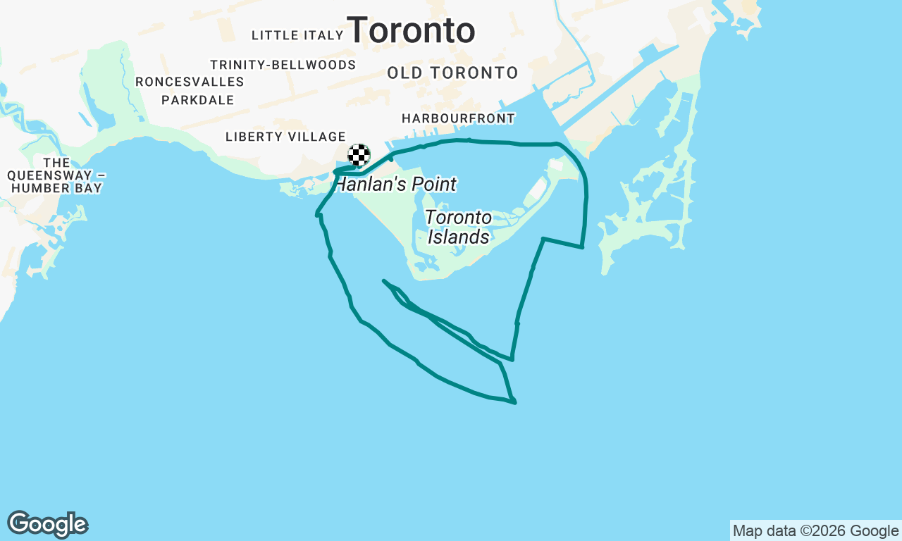 around the island