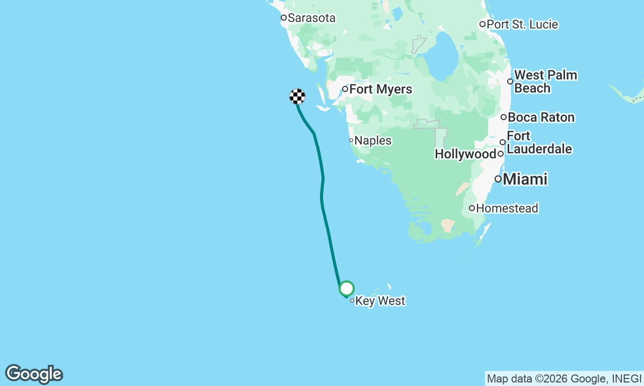 Voyage map