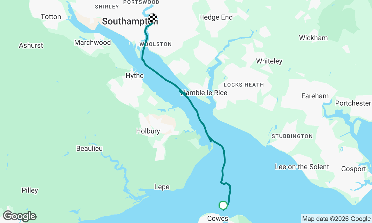 Voyage map