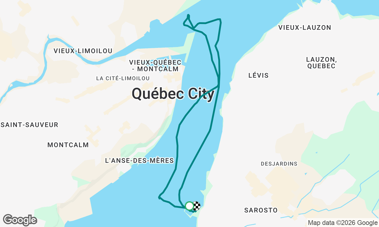 Voyage map