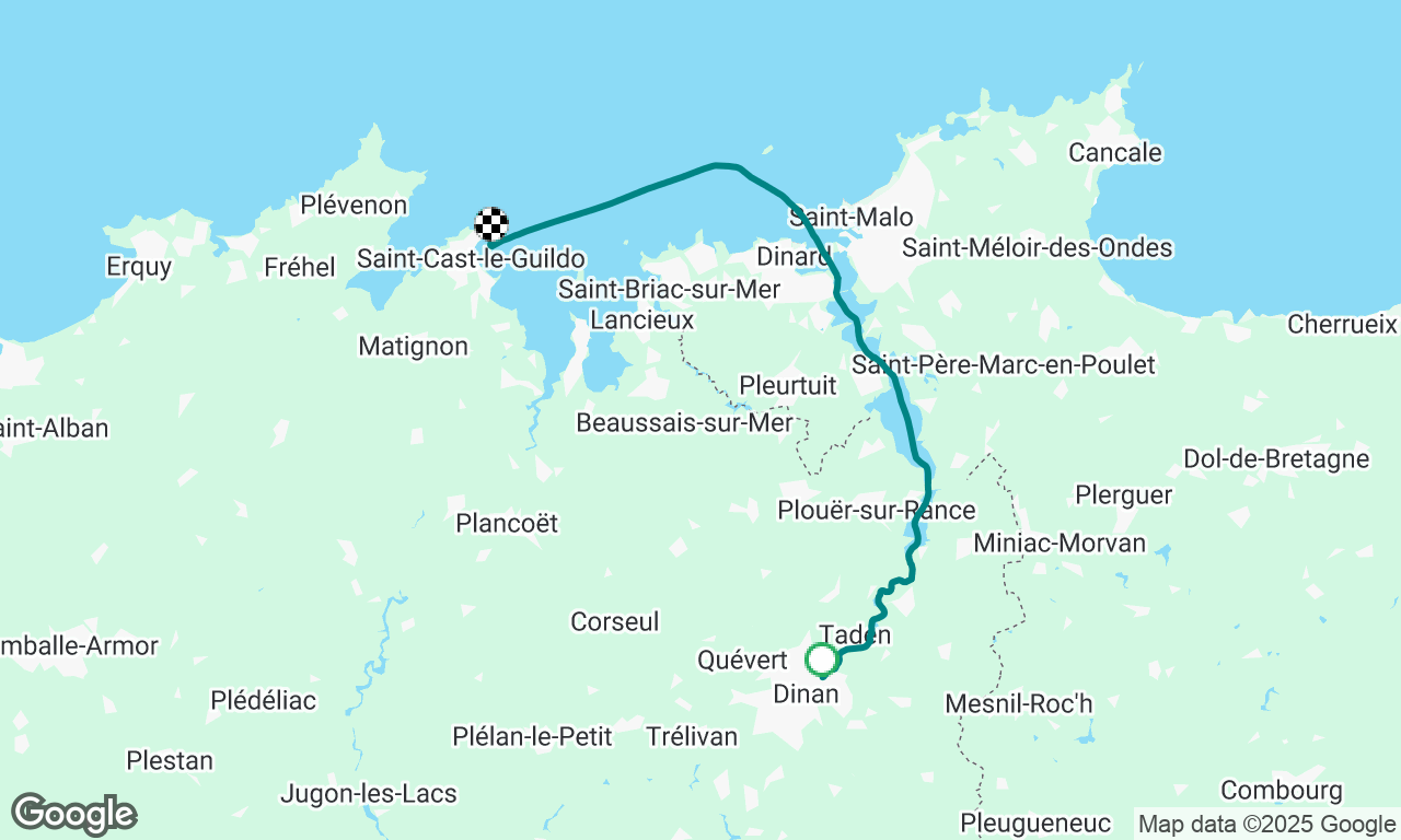 Dinan to St Cast