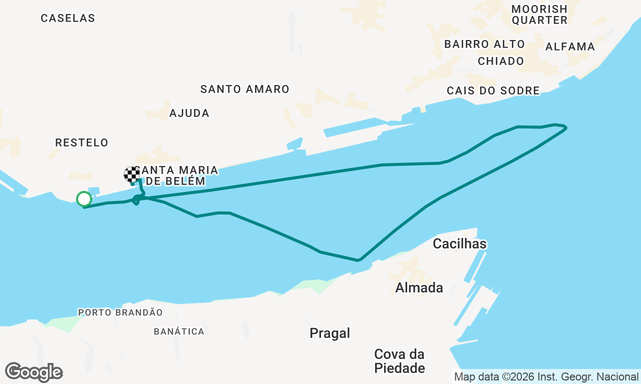 Voyage map