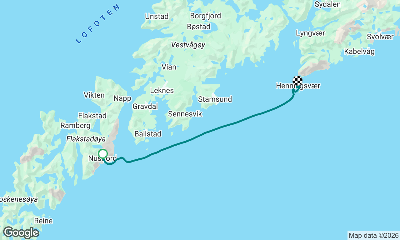Voyage map
