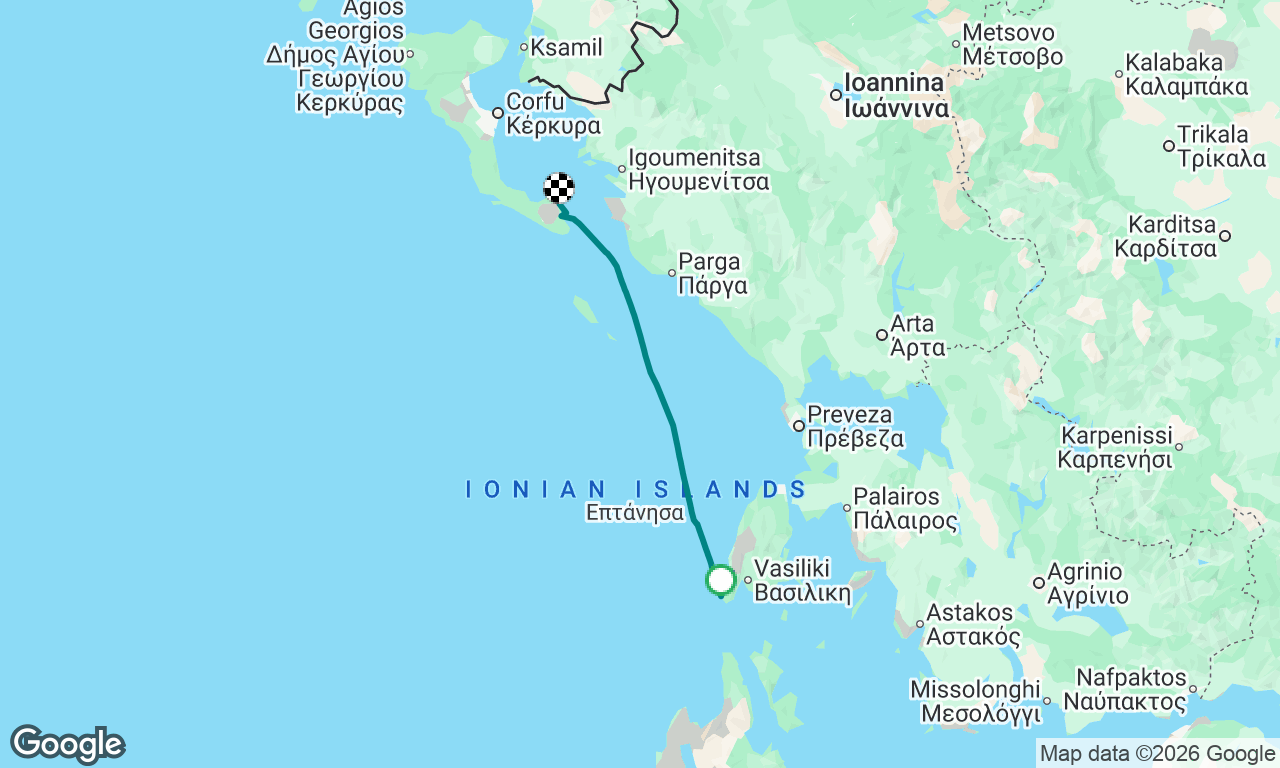 Voyage map
