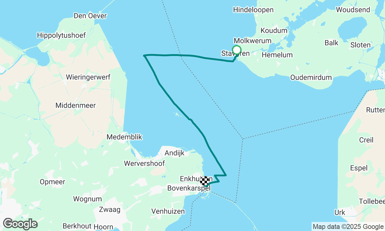 Stavoren naar Enkhuizen
