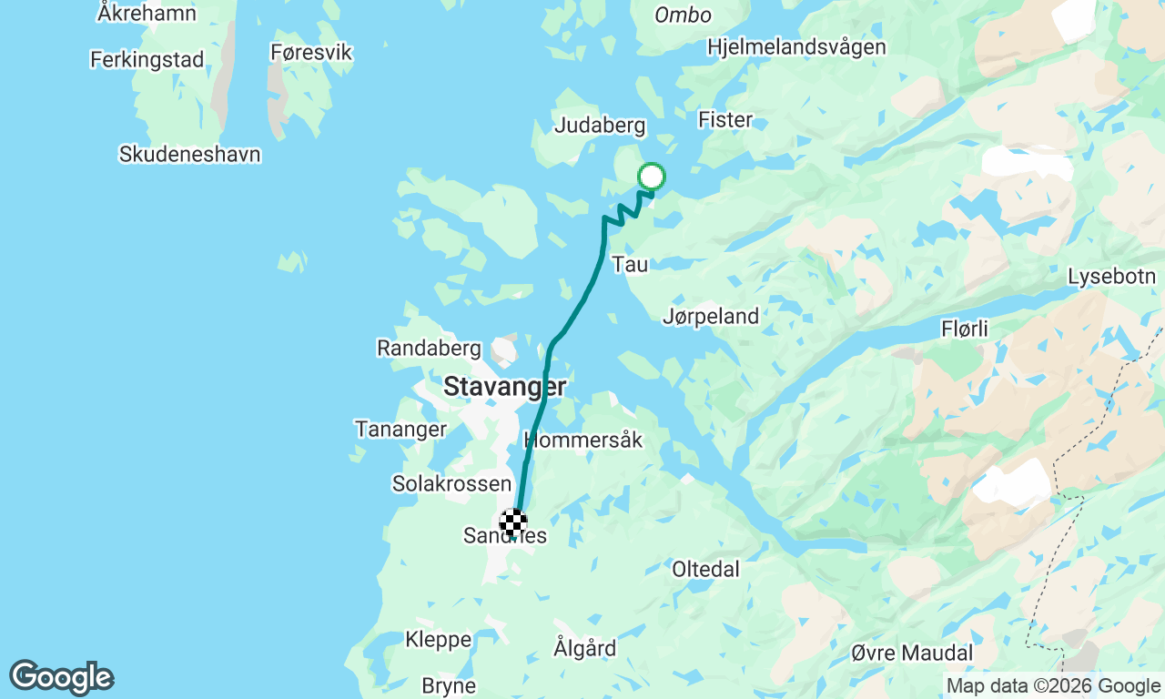 Voyage map