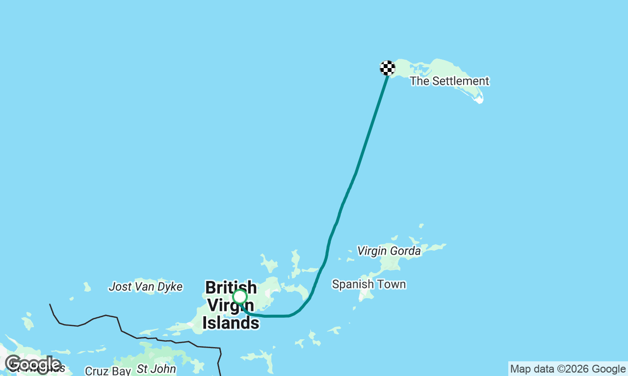 Last stop before the crossing to Bermuda