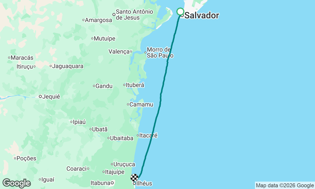 Salvador/Ilhéus 