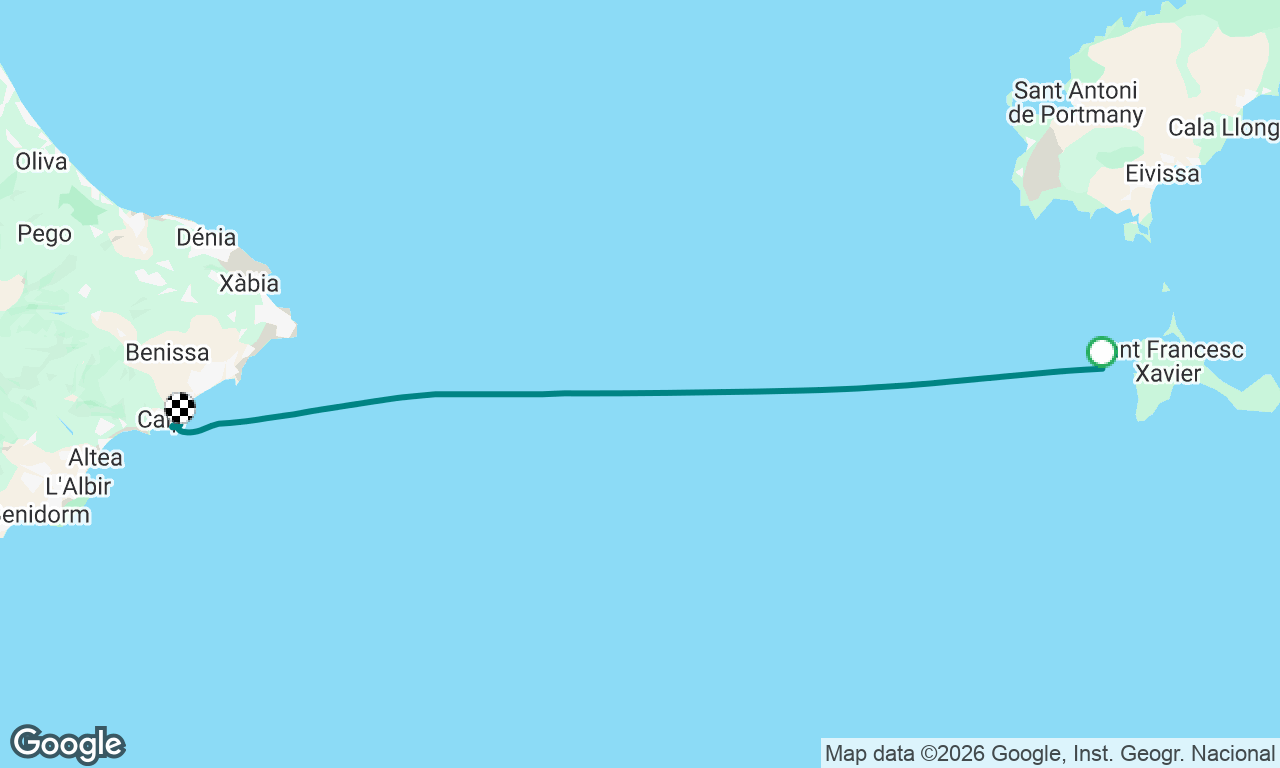 Balearics here we come (day 8 - sailing)