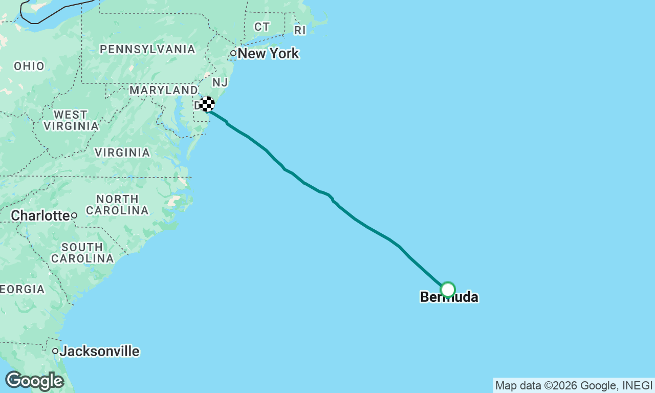 Bermuda to Lewes