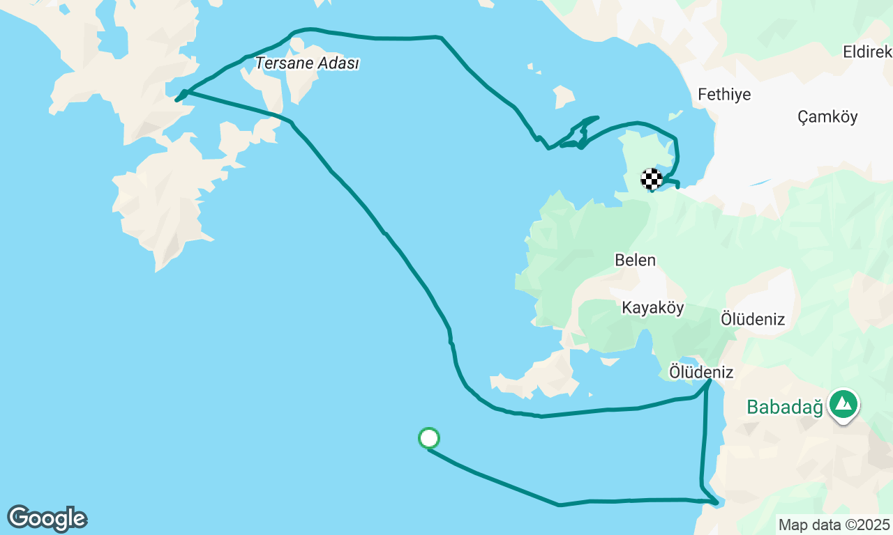 Voyage map