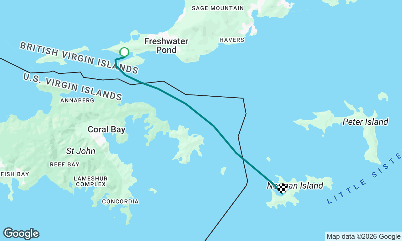 Voyage map