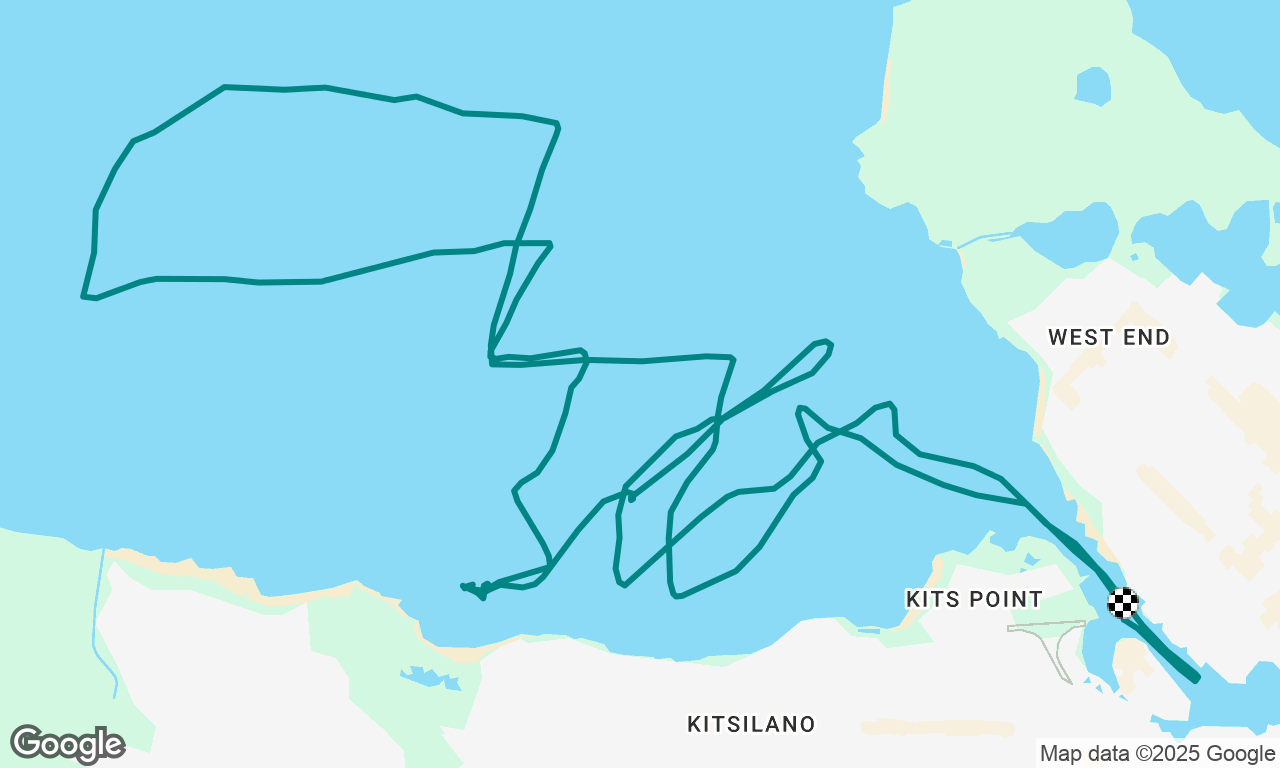 Sailing with Vaughan and co