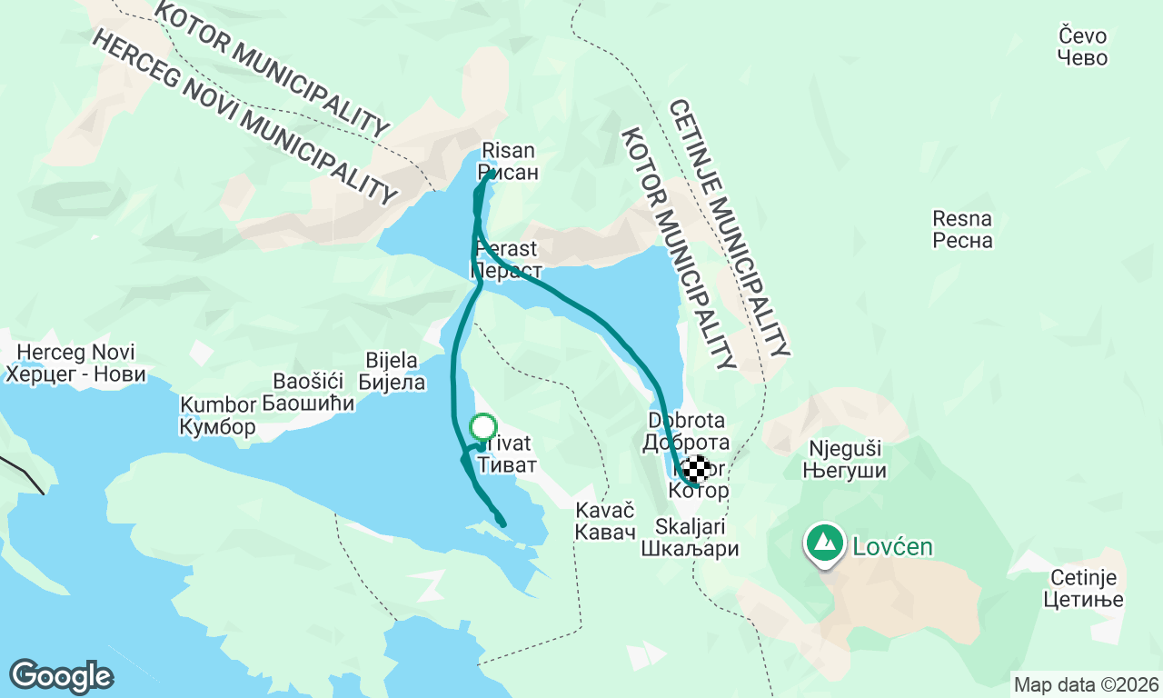 Voyage map