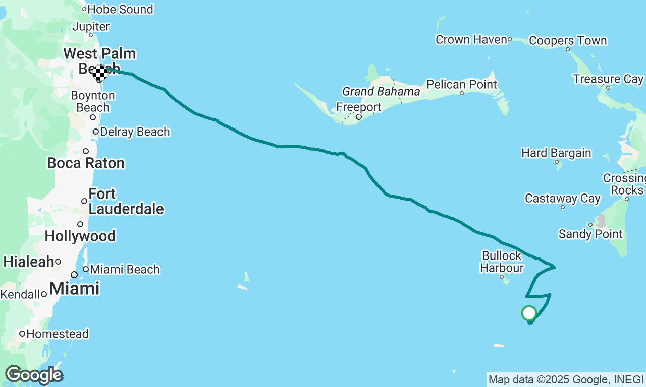Alder’s Cay to WPB