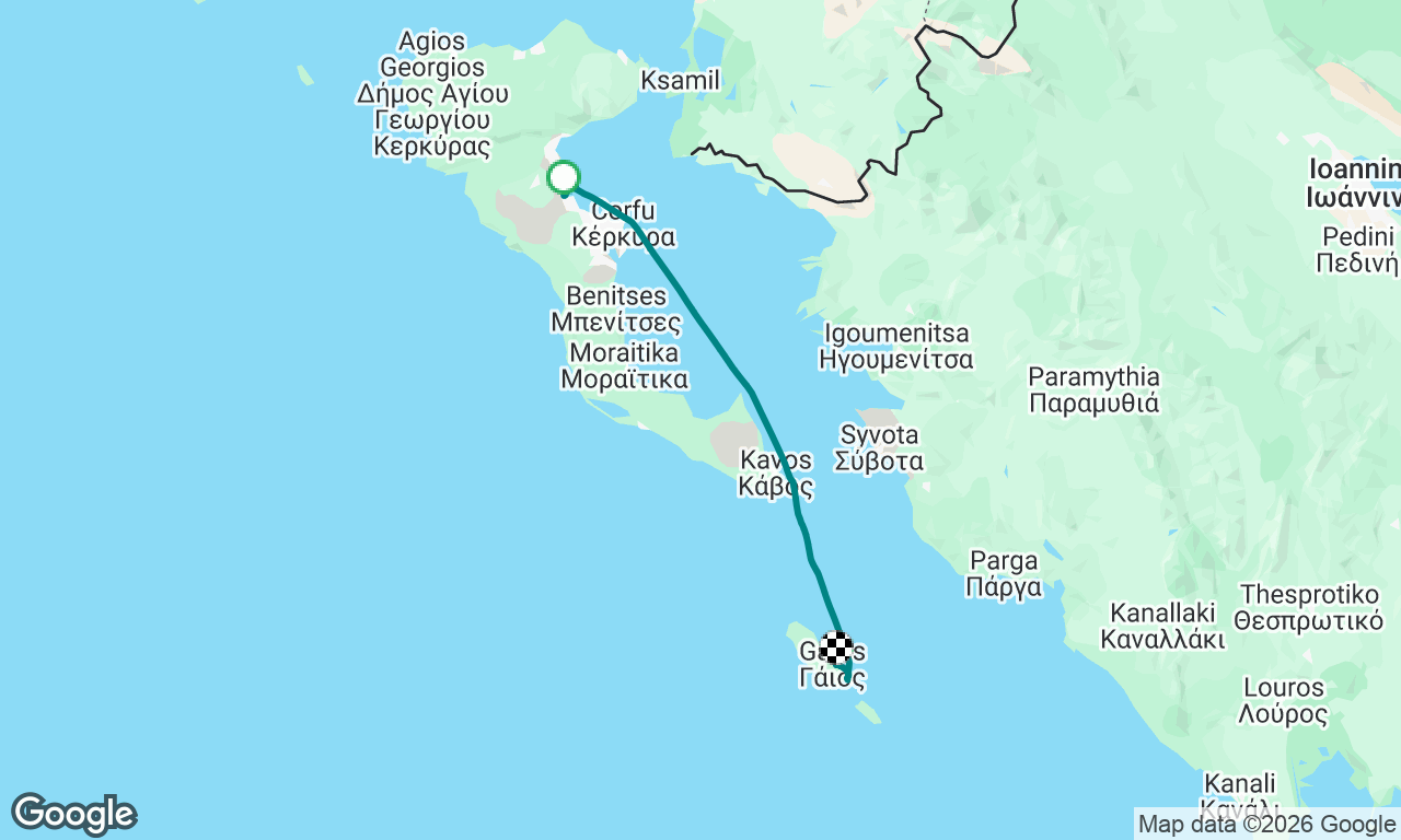 Voyage map
