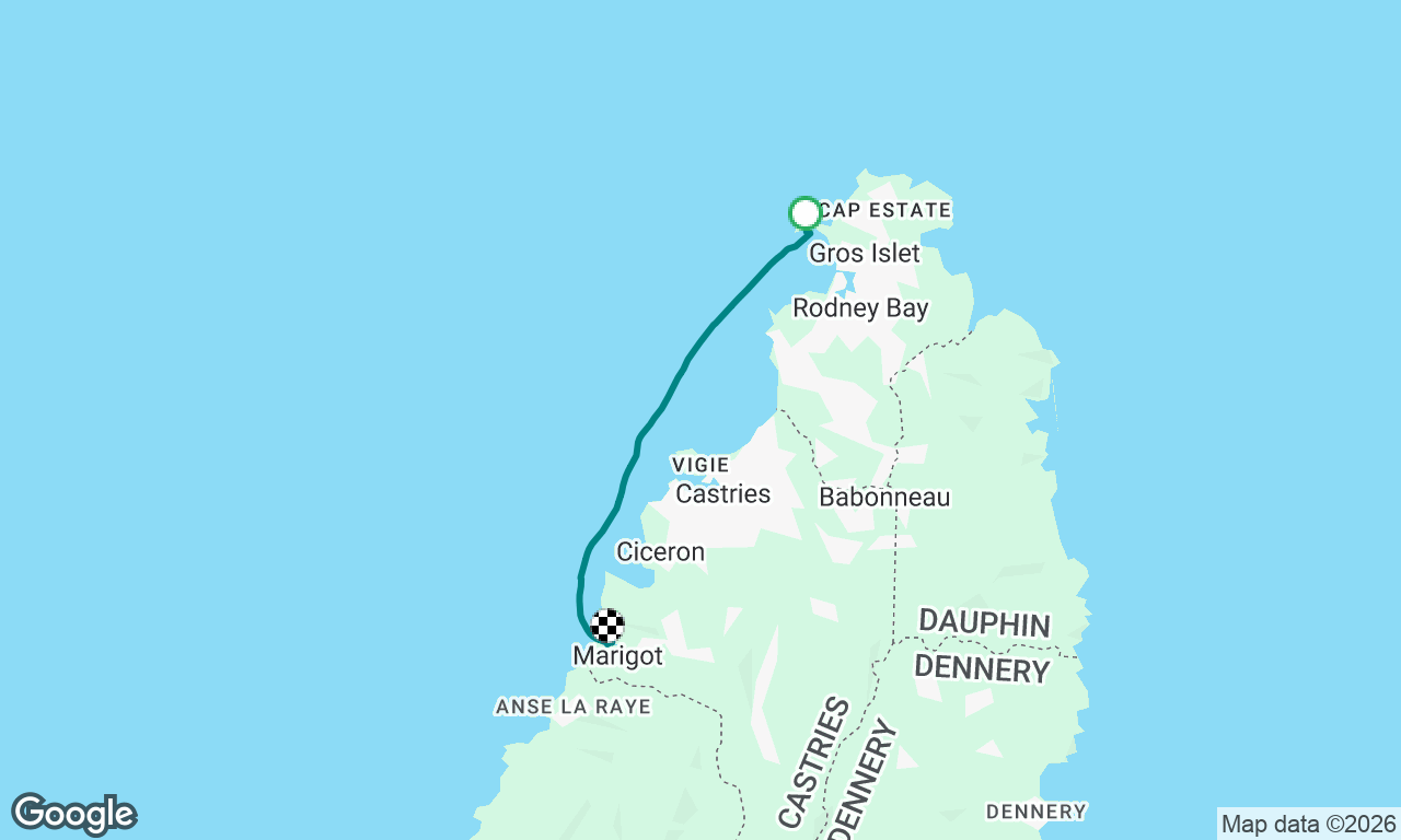 Rodney Bay to Marigot