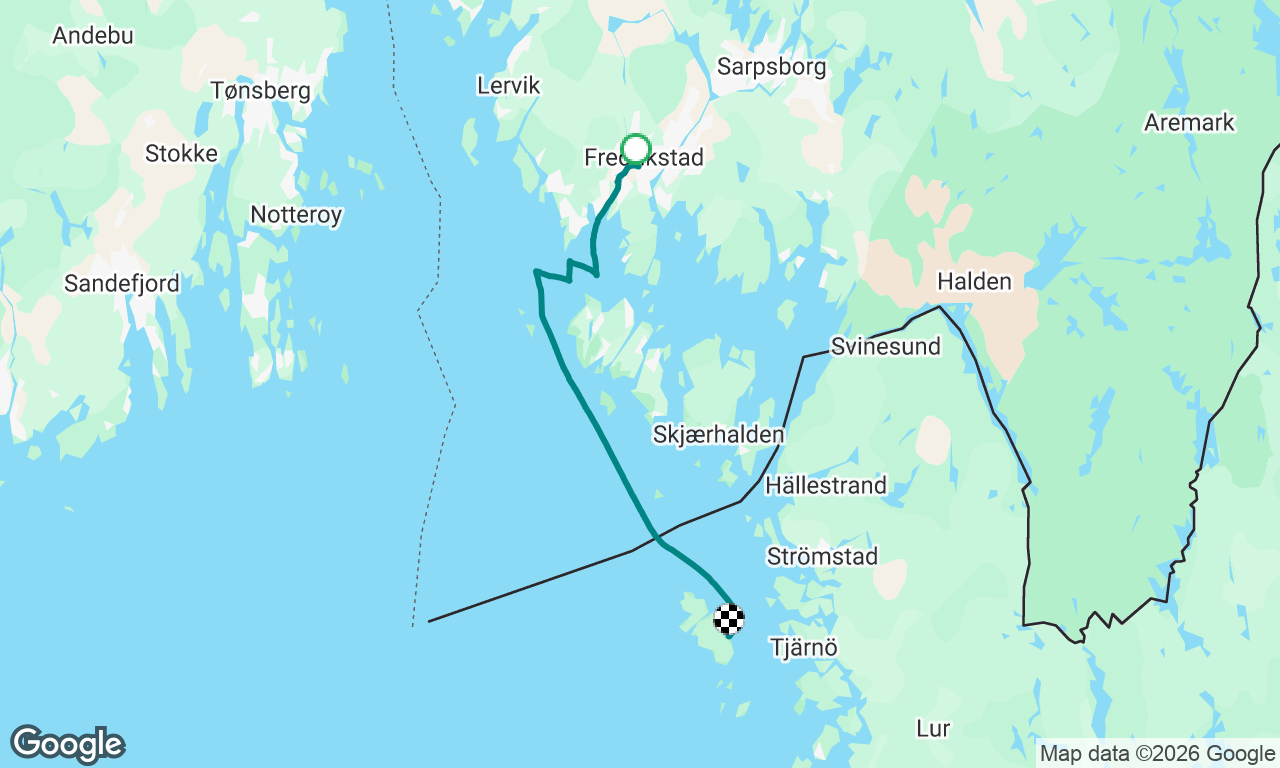 Fredrikstad, Norway to Koster, Sweden