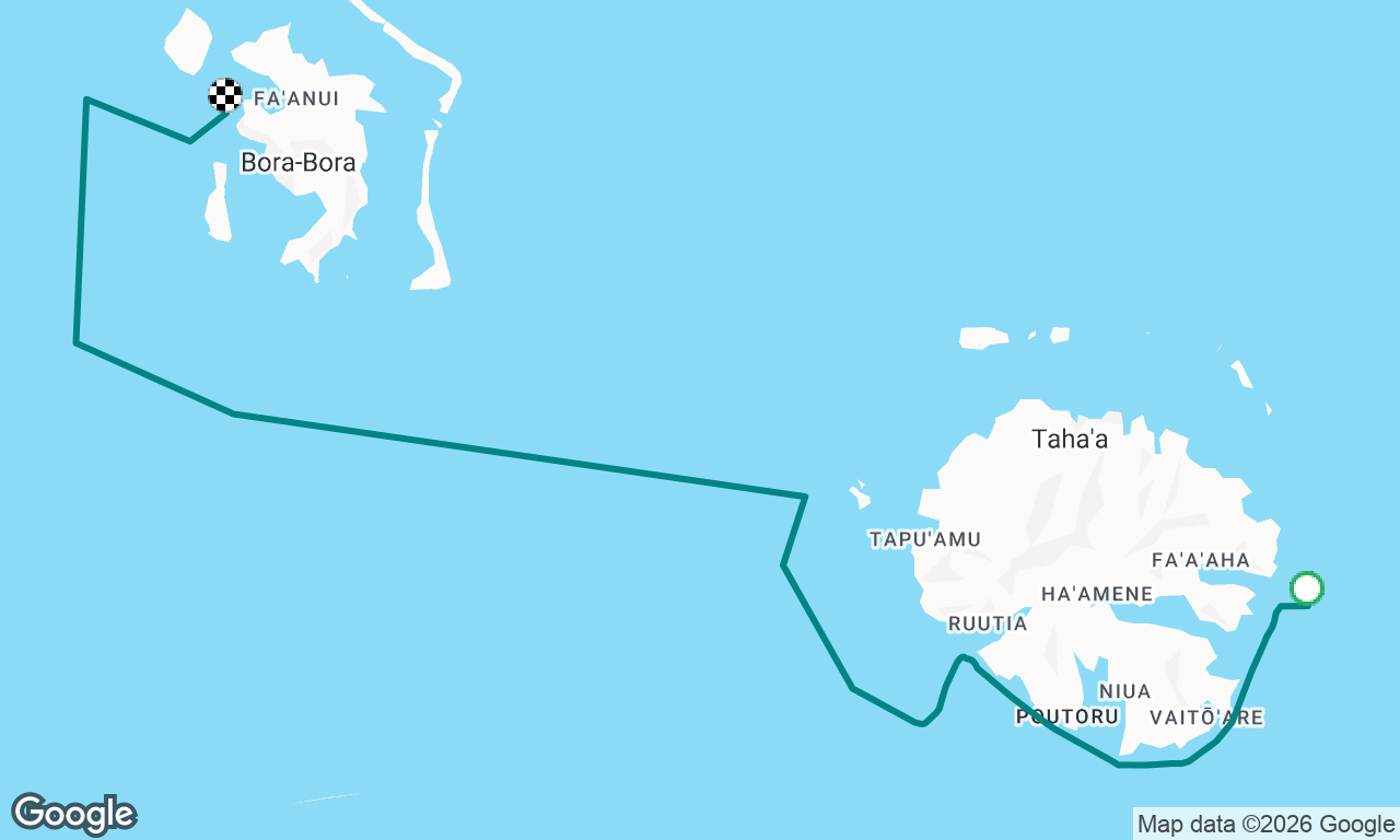 Day 2 Taha’a to Bora Bora