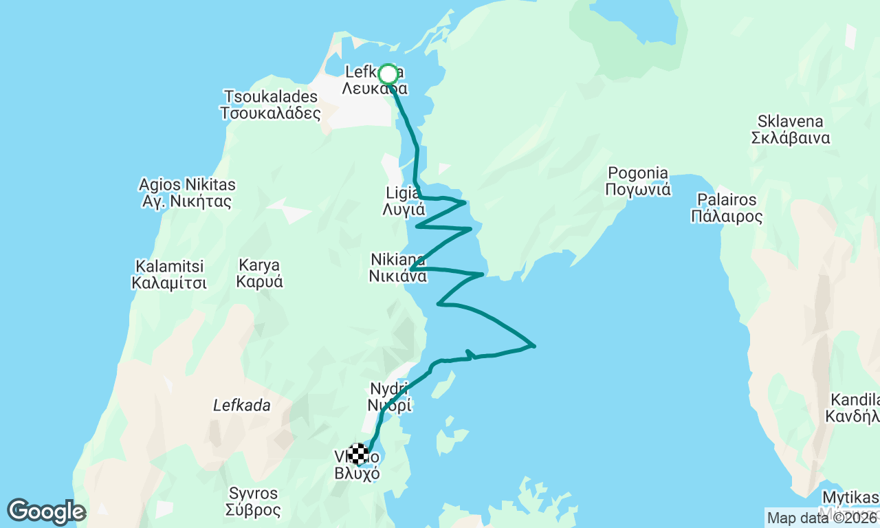 Voyage map