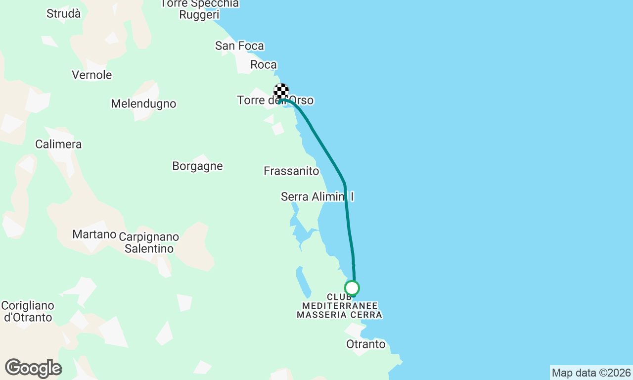 Voyage map