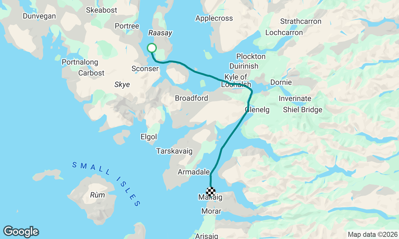 Voyage map