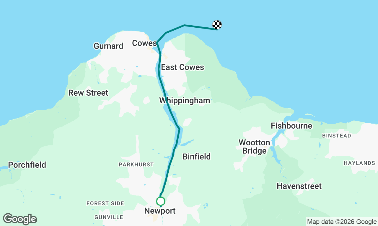 Voyage map