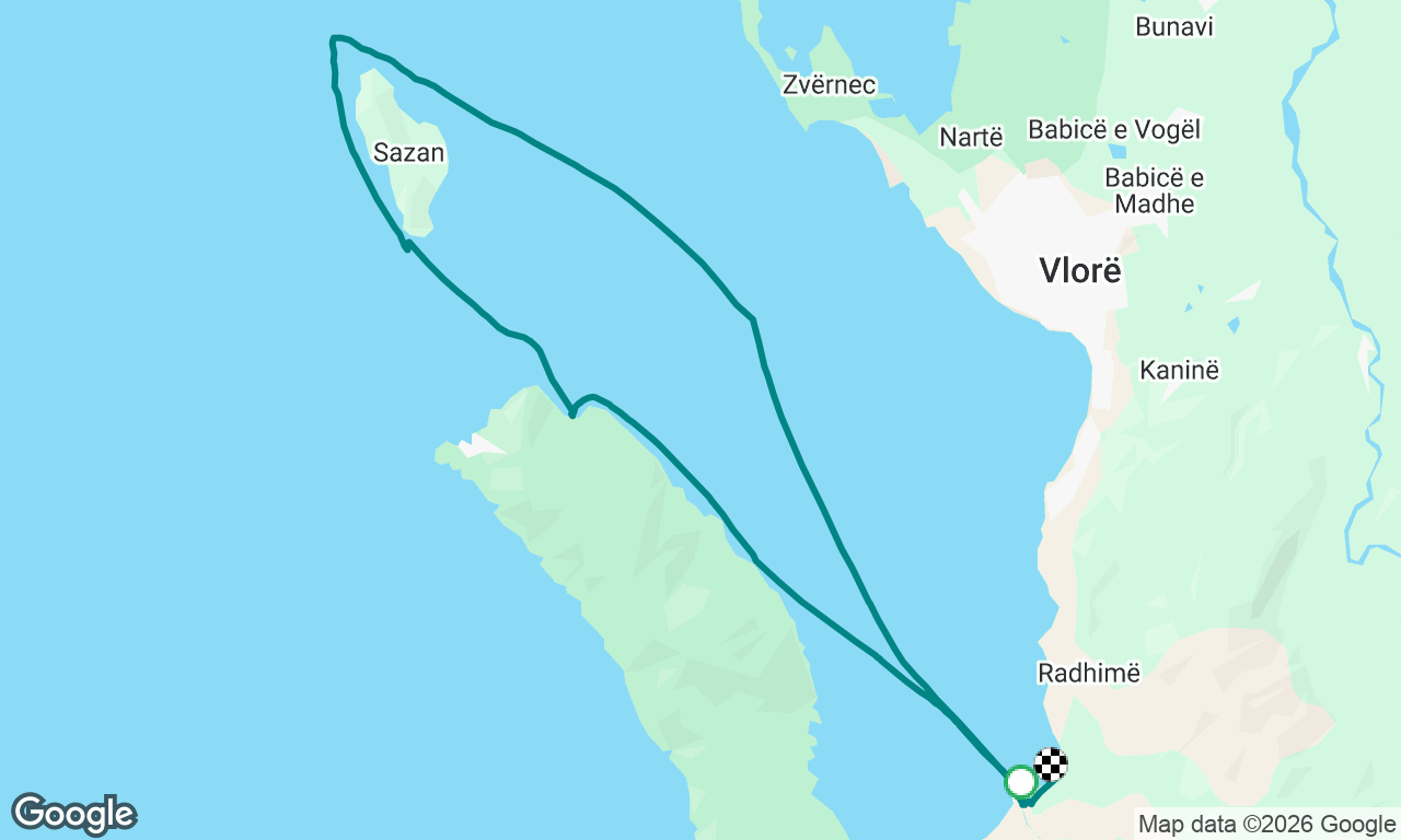 Voyage map