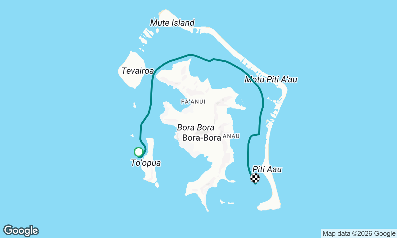 Baie Toopua to BB Beach Spot
