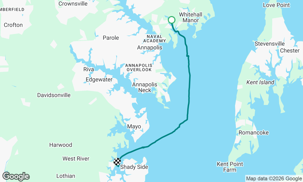 Voyage map