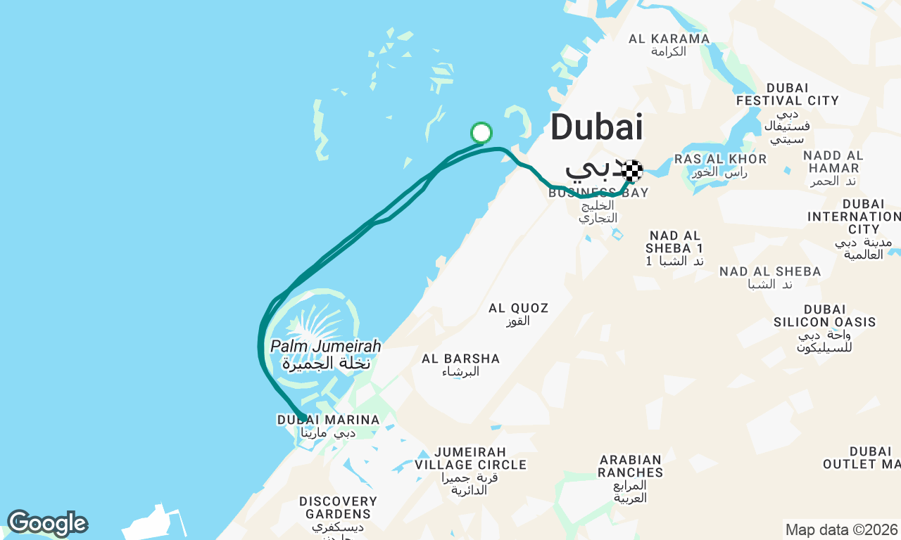 Voyage map