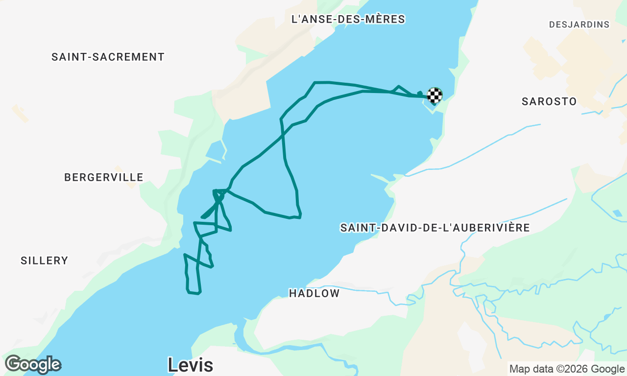 Voyage map