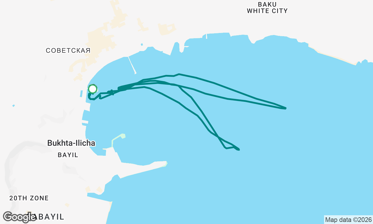 Voyage map