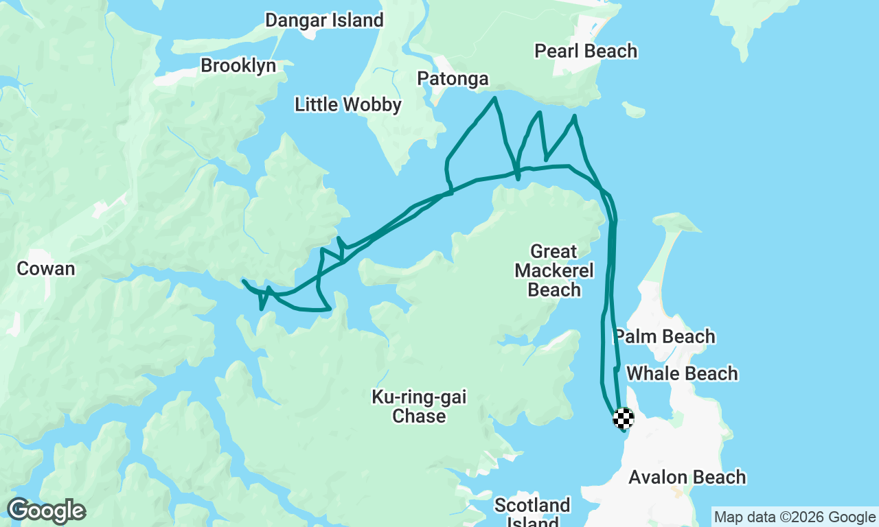 Voyage map