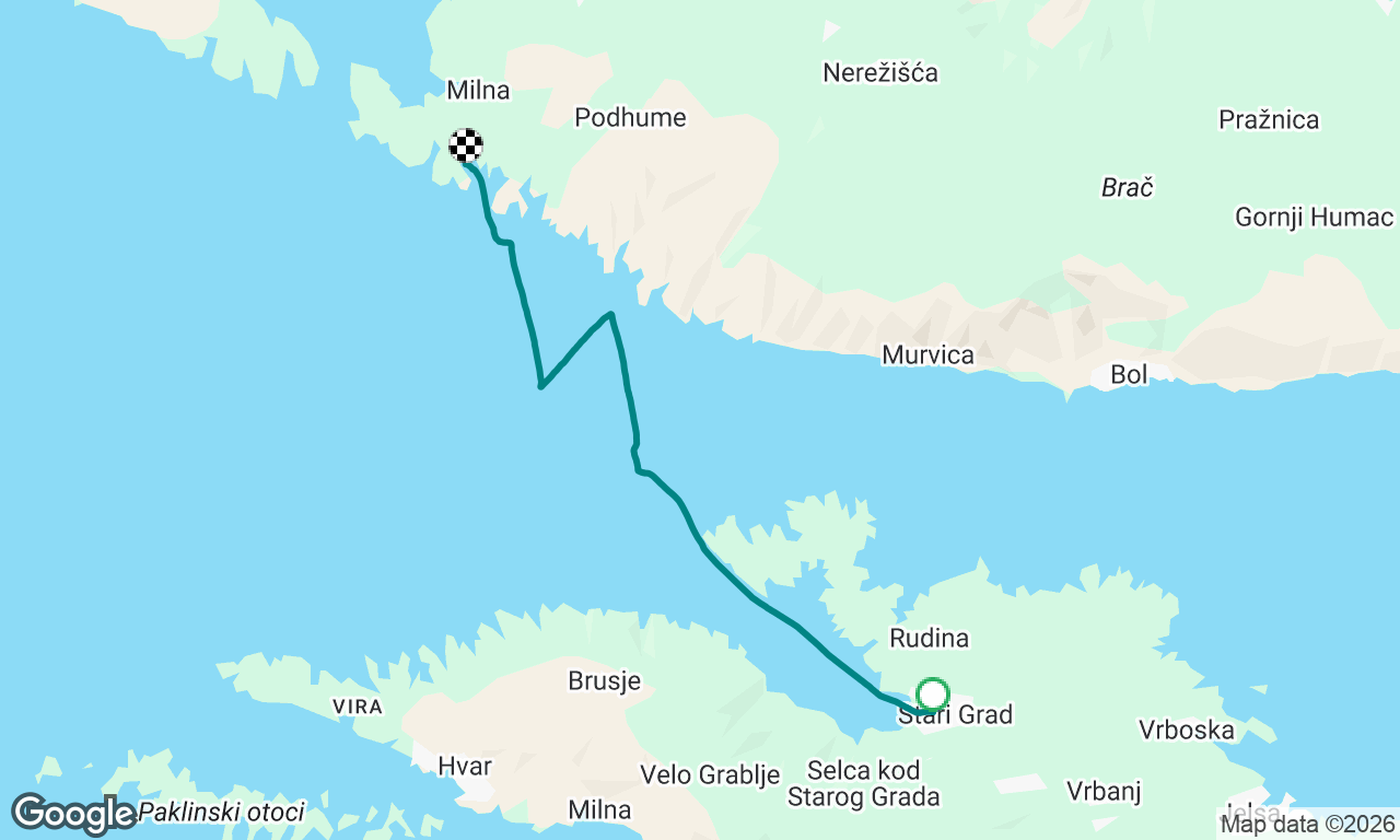 Voyage map