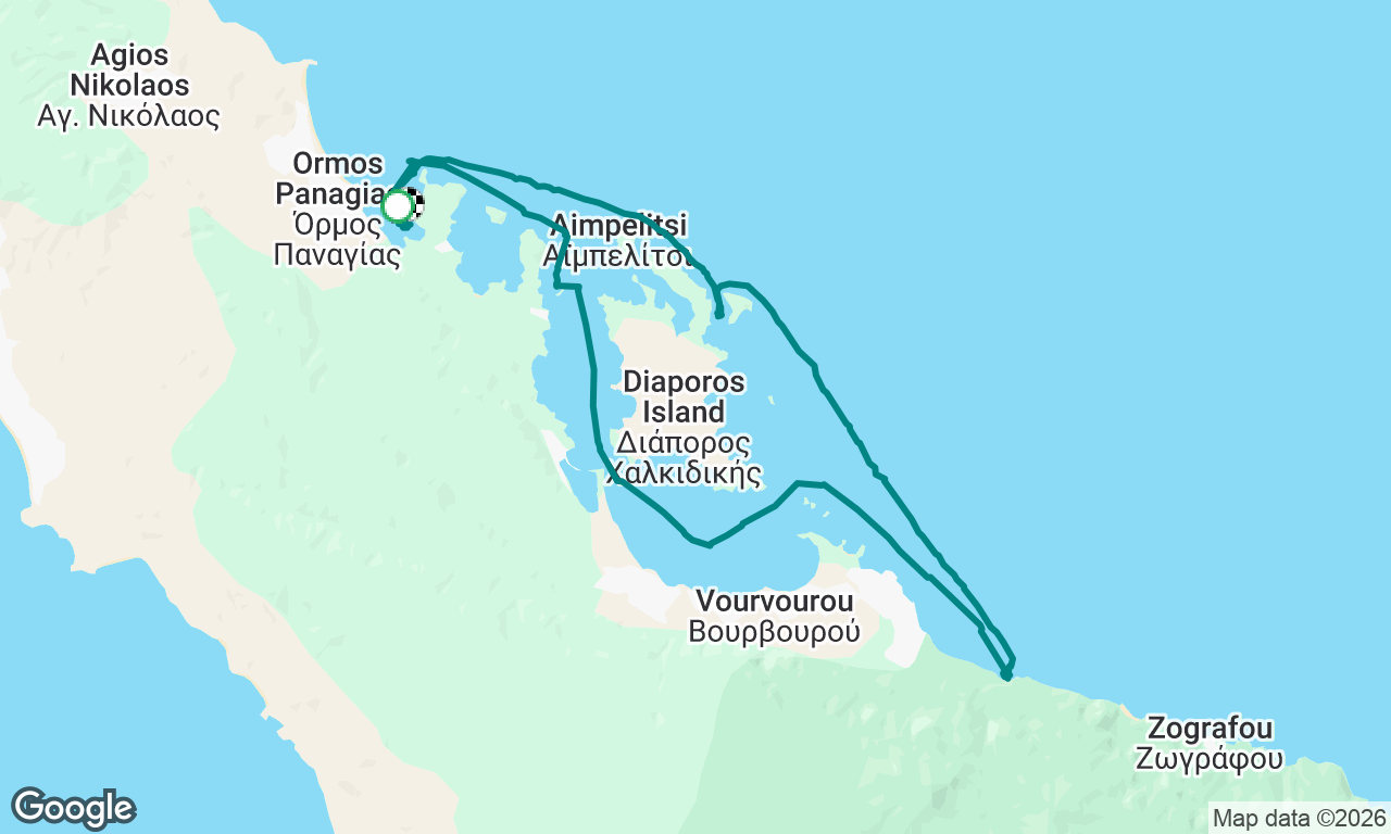 Voyage map