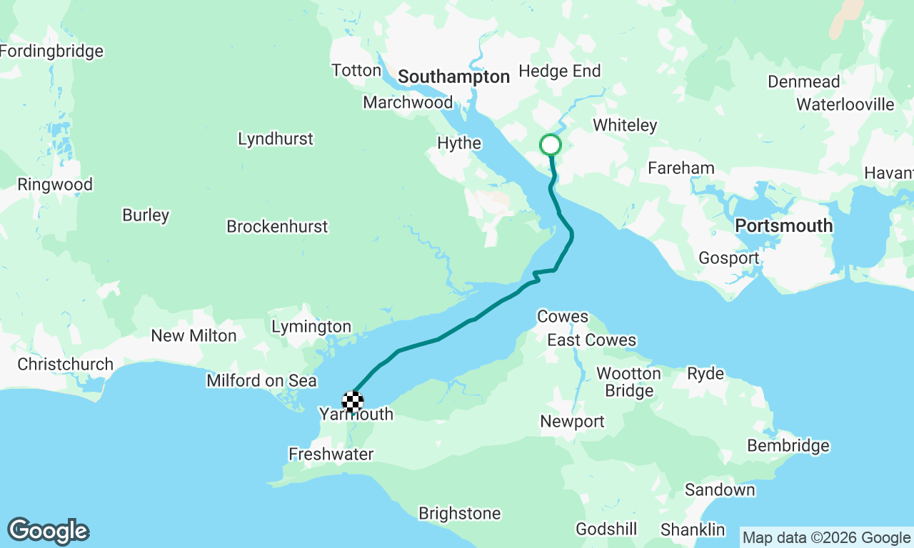 Voyage map