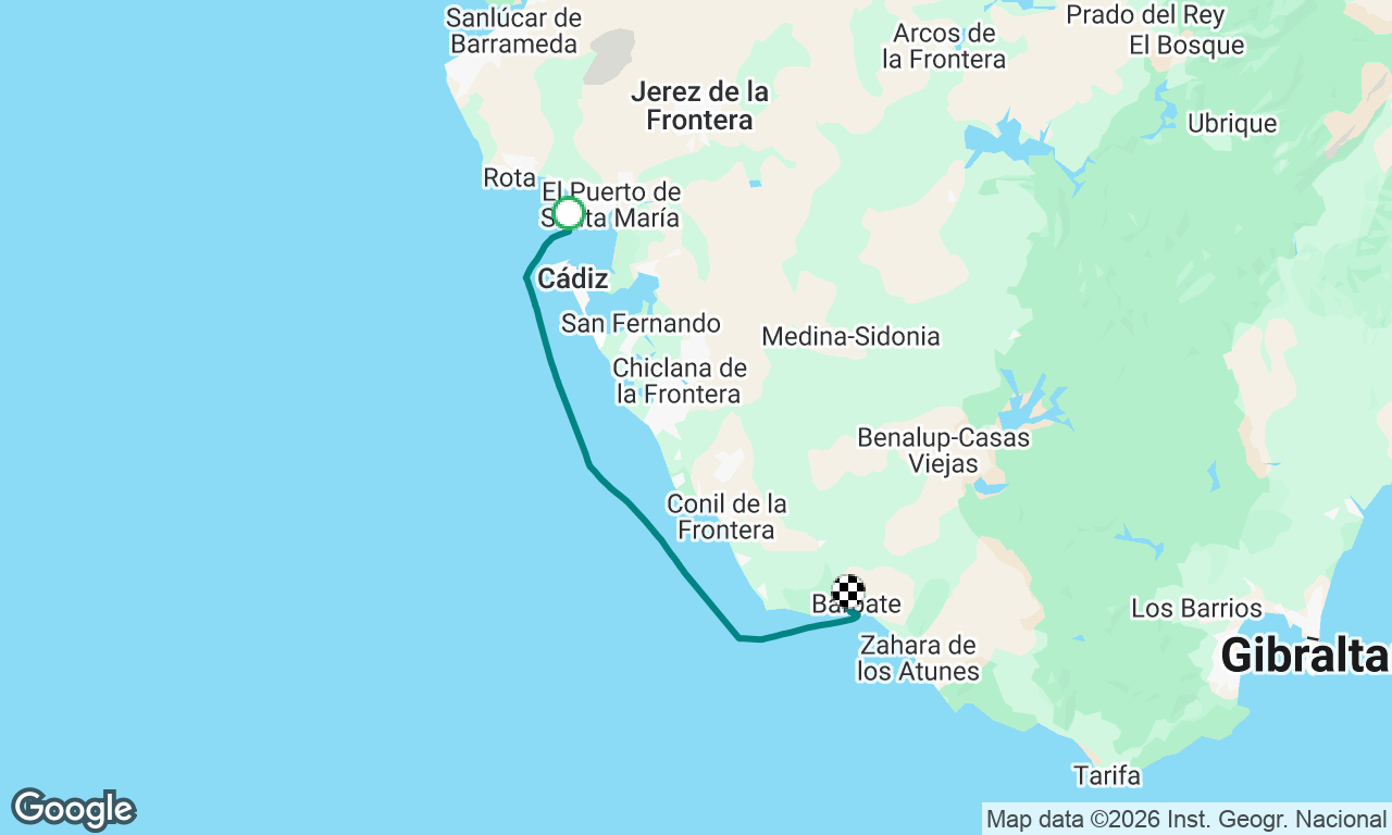 Voyage map