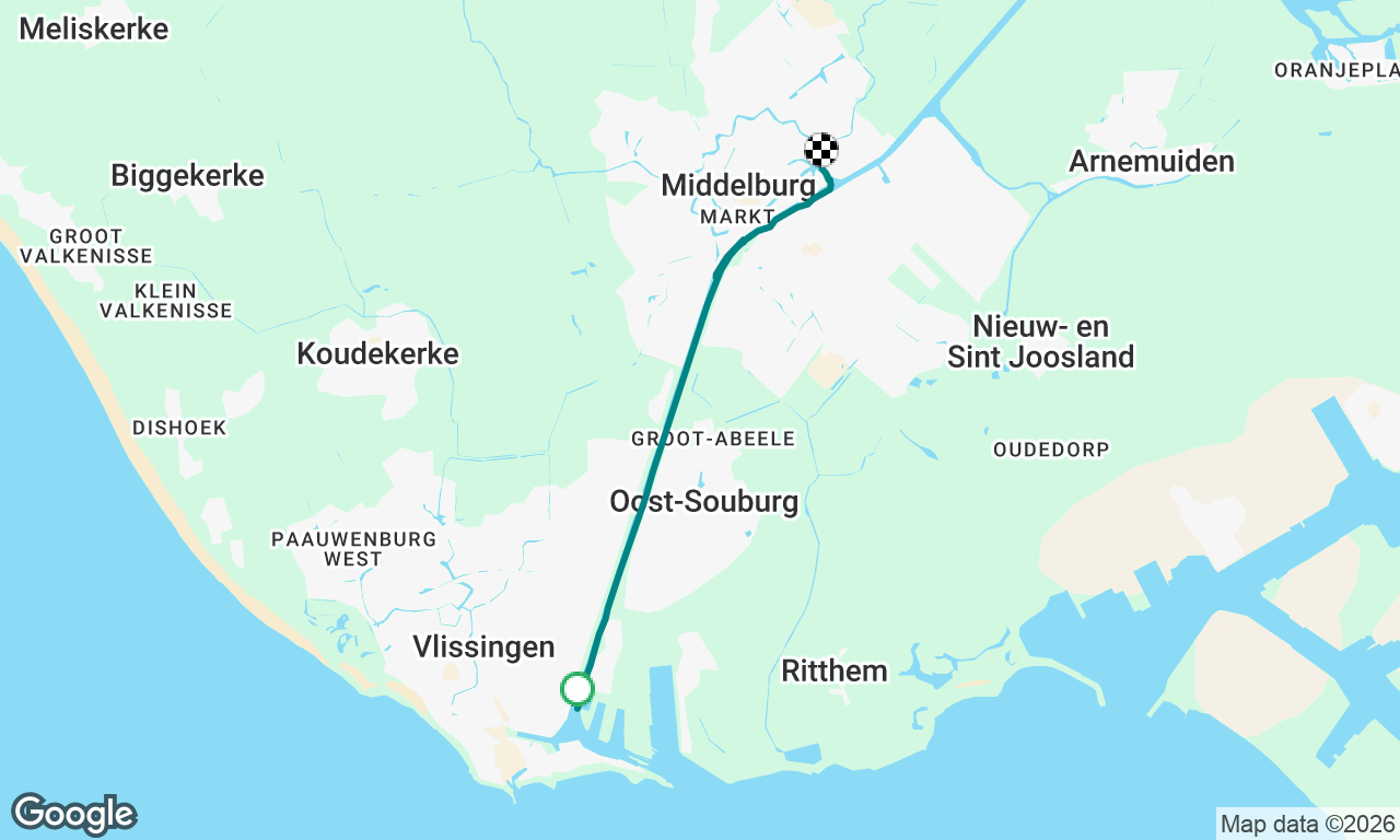 Vlissingen to Middleberg