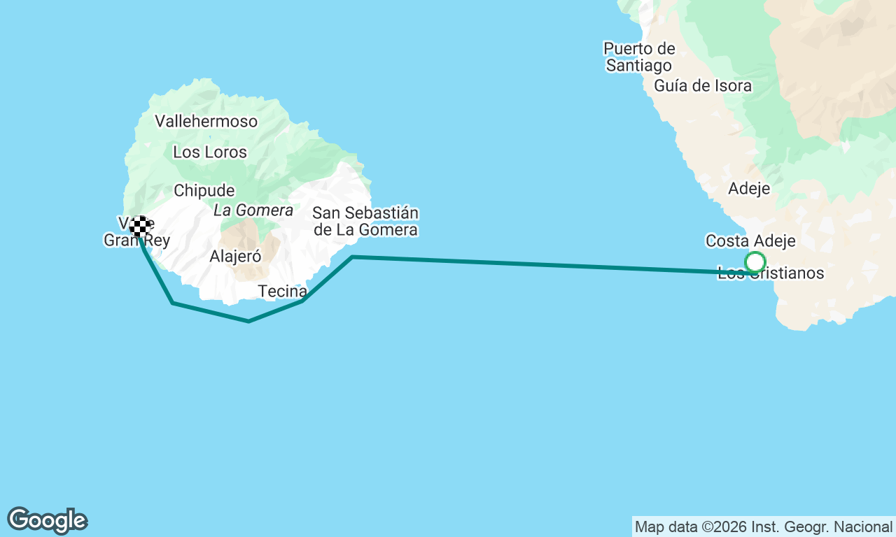 Voyage map