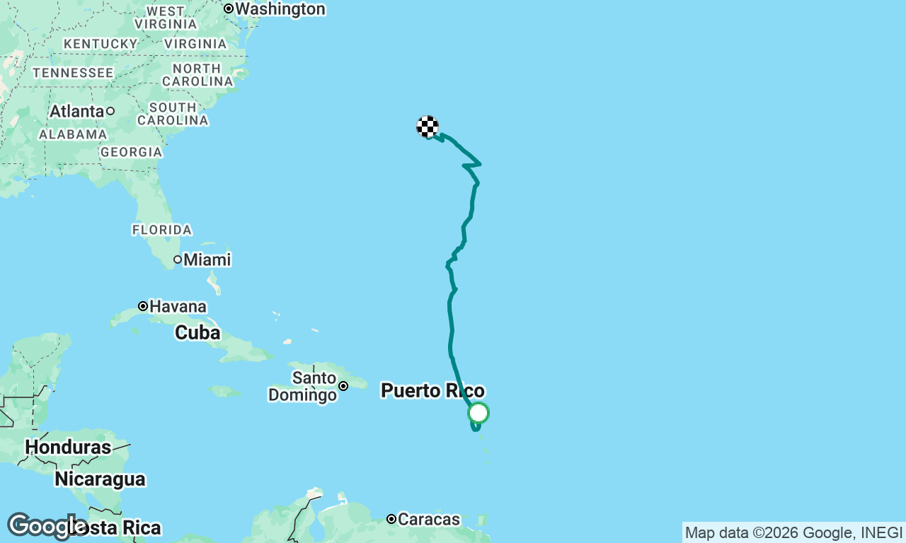 Voyage map