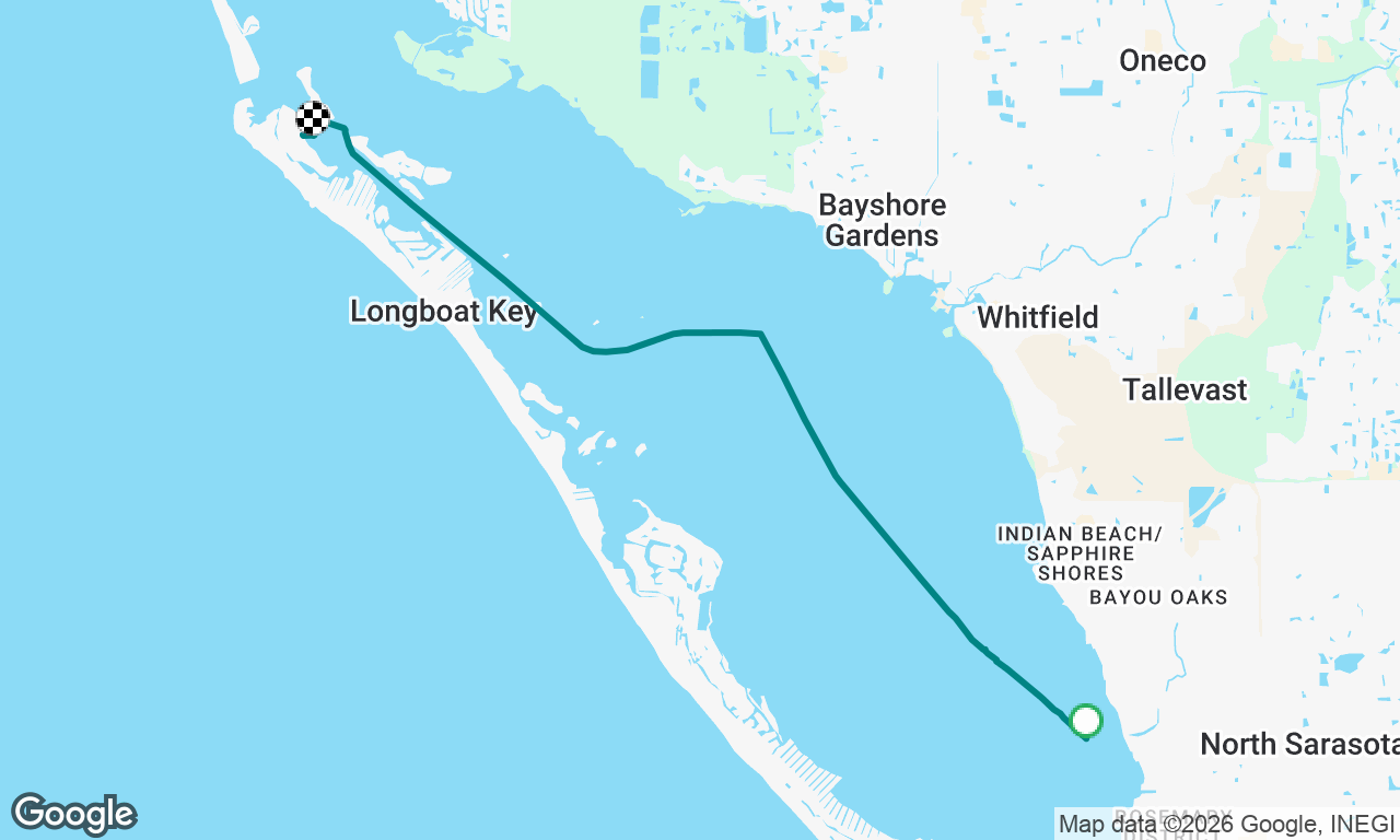 Voyage map