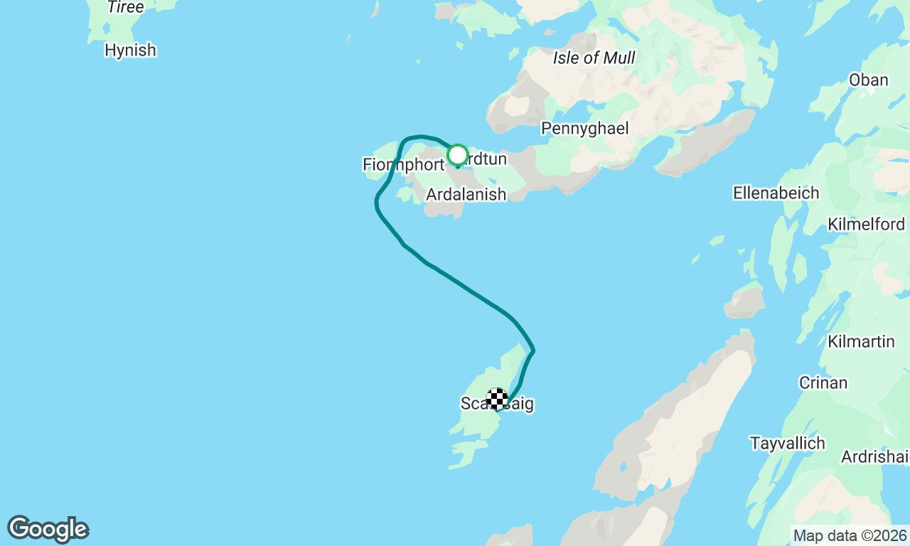 Voyage map
